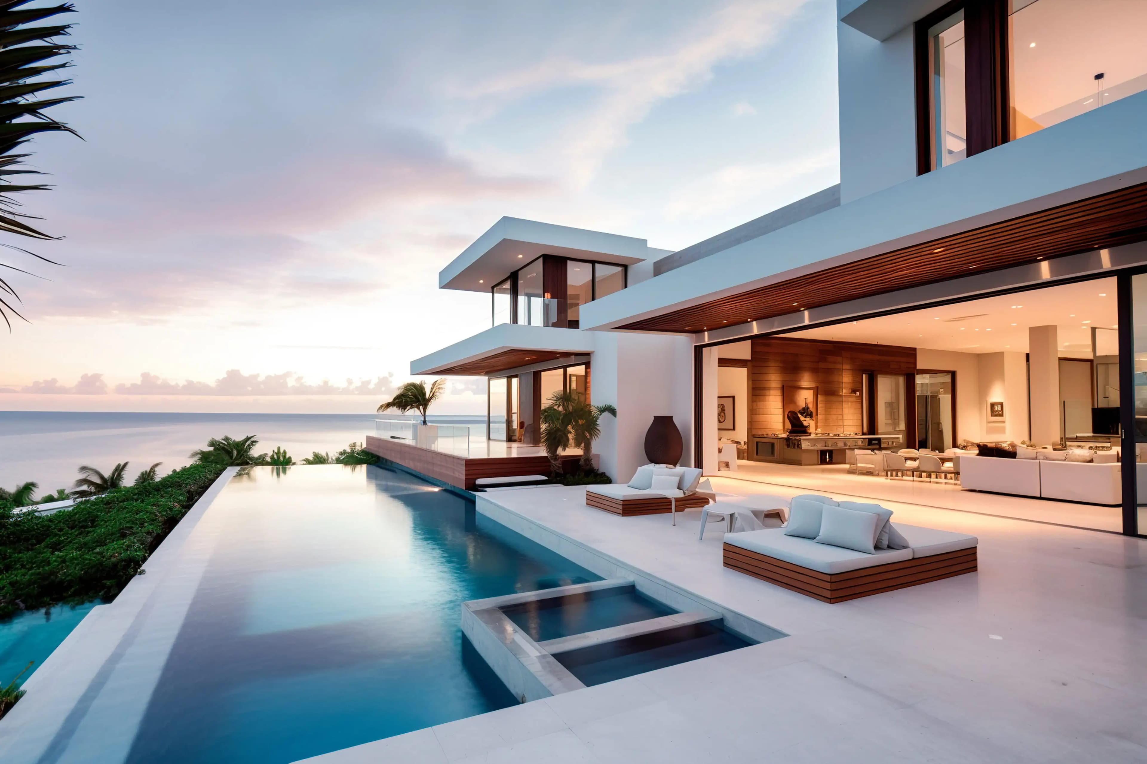 Luxury destination home experience