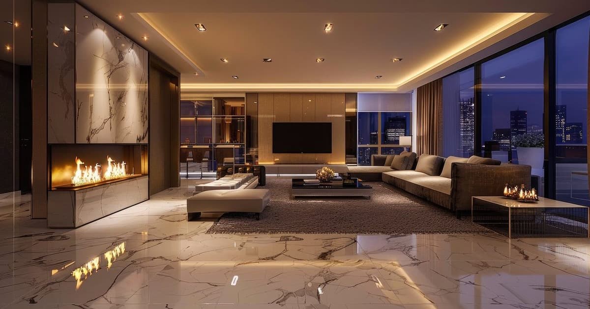 Branded residence tower overlooking the coastline