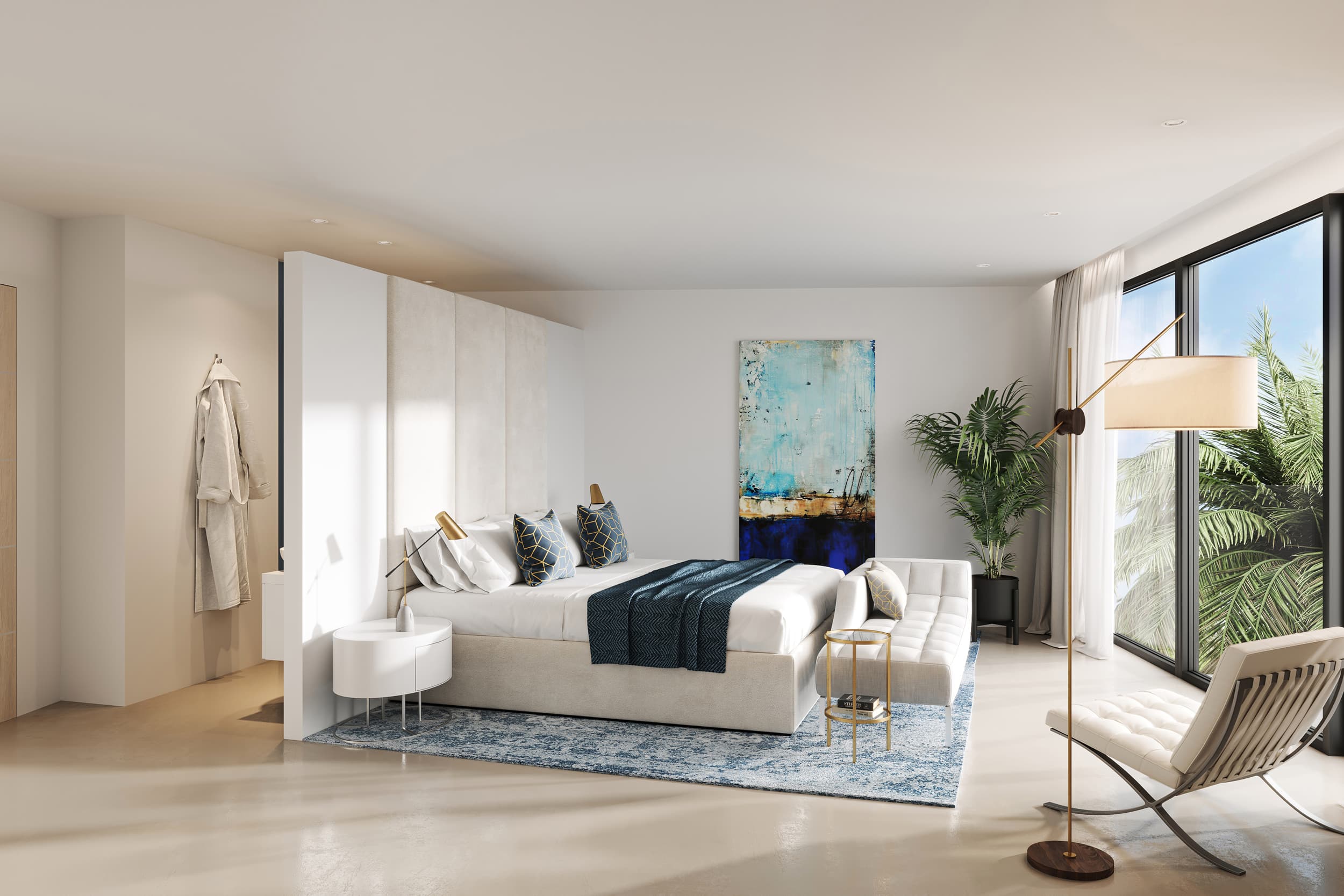 Branded studio apartments for sale near the beach | St Lucia