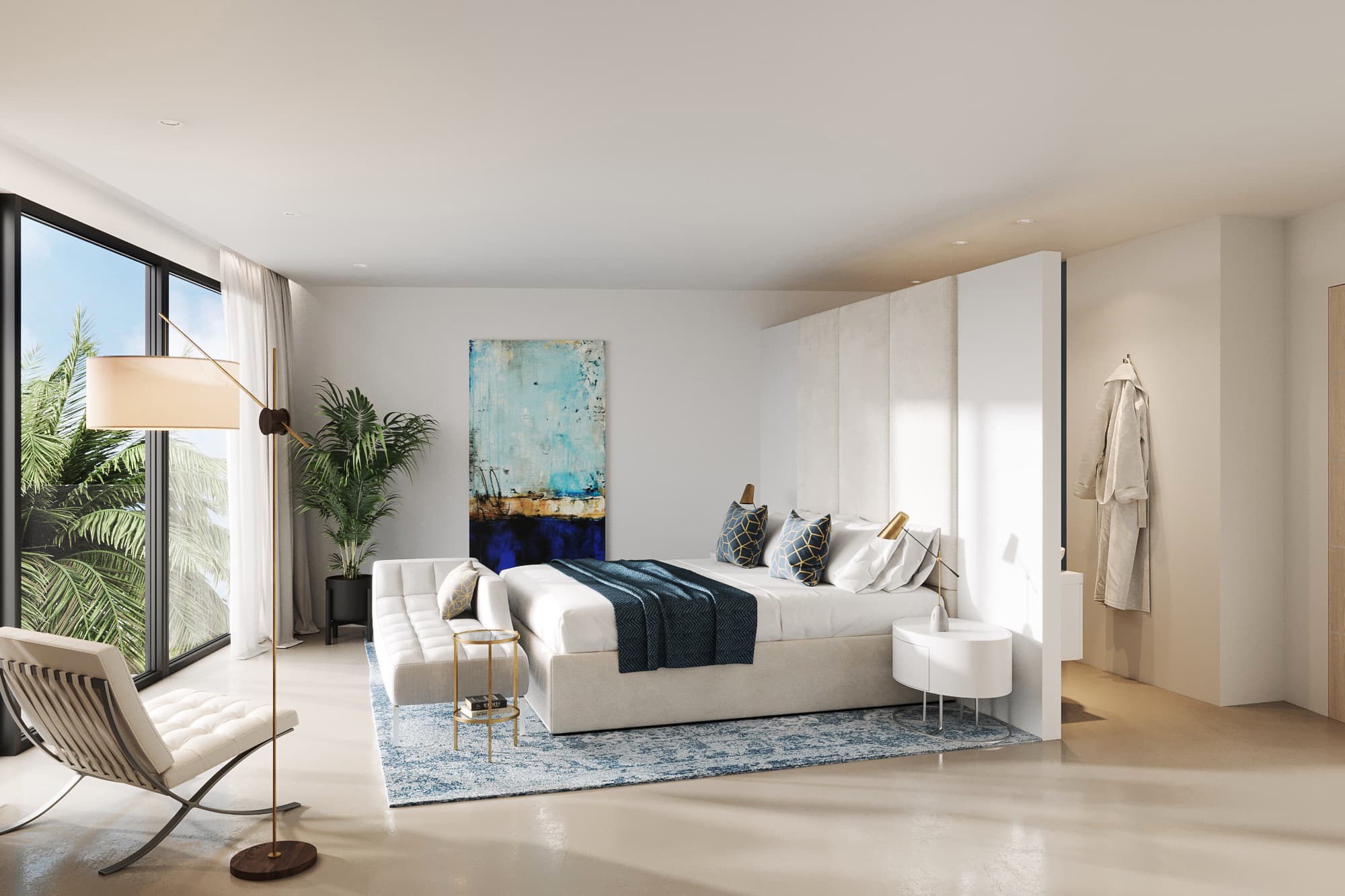 Branded one-bed apartments for sale near the beach | St Lucia