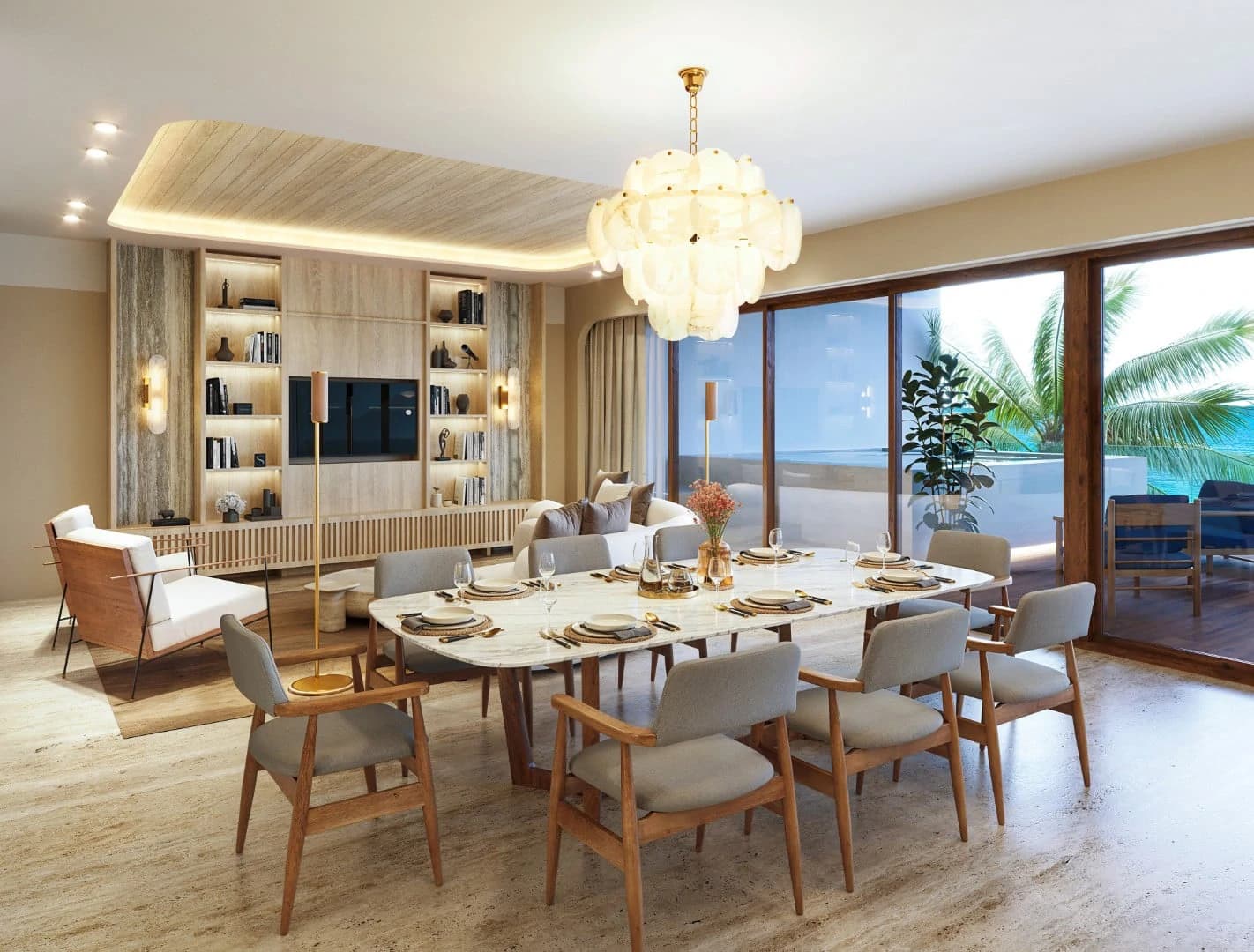 Saint Marine 4 Bedroom Beachfront Penthouse - photo 4