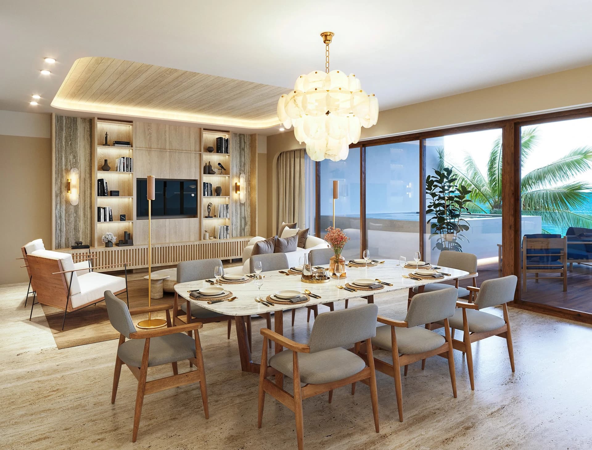 Saint Marine 3 Bedroom Beachfront Condo - photo 2