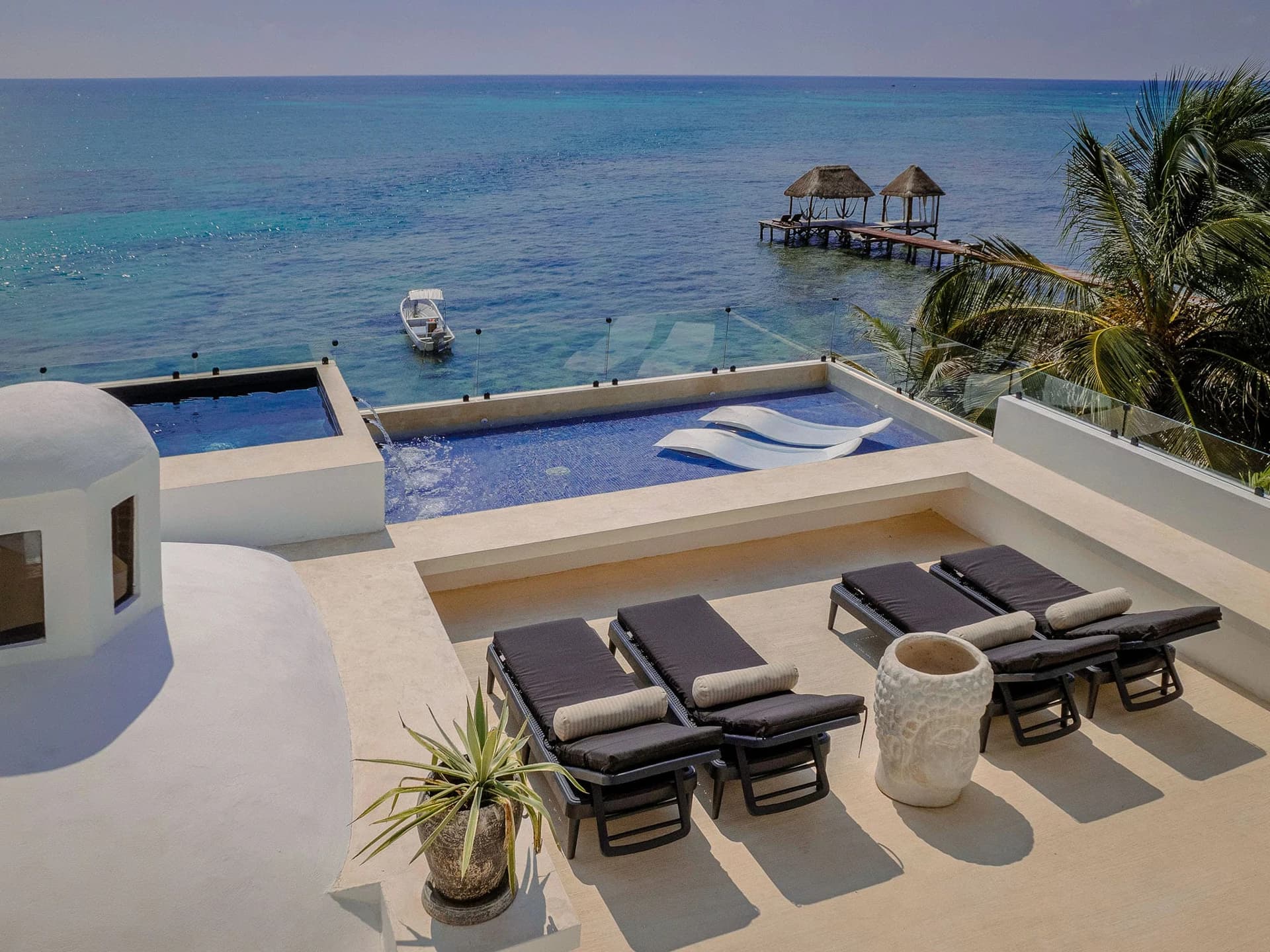 Bahia Tankah 5 Bedroom Beachfront Villa - photo 47