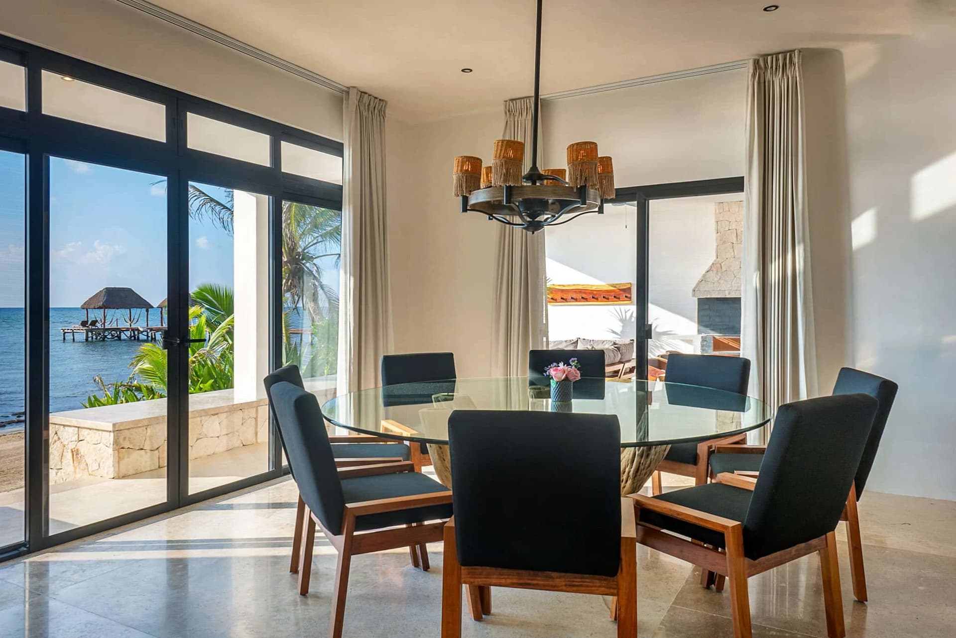 Bahia Tankah 5 Bedroom Beachfront Villa - photo 9
