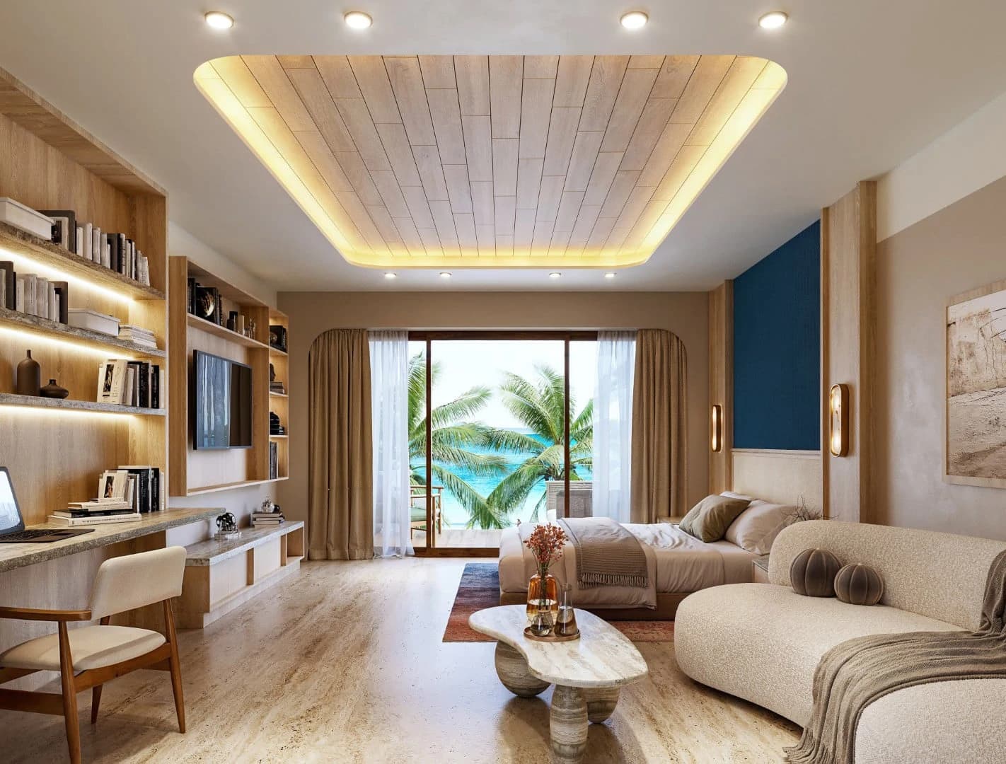 Saint Marine 4 Bedroom Beachfront Penthouse - photo 16