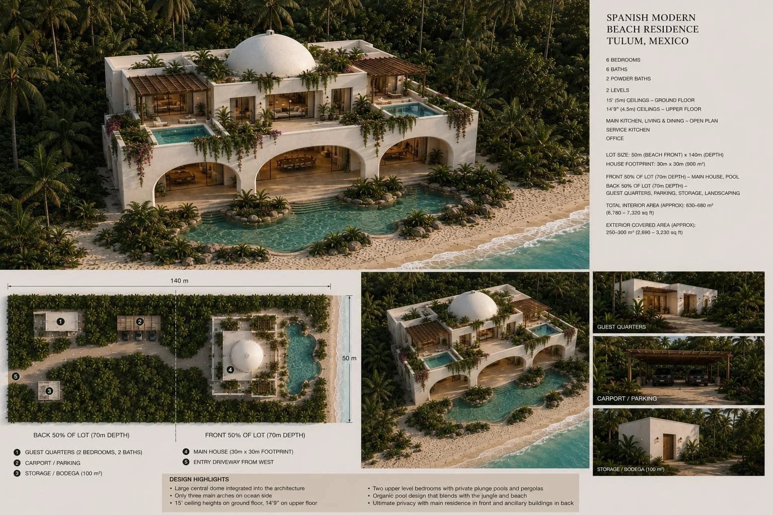Tulum Hotel Zone Beachfront Land - photo 13