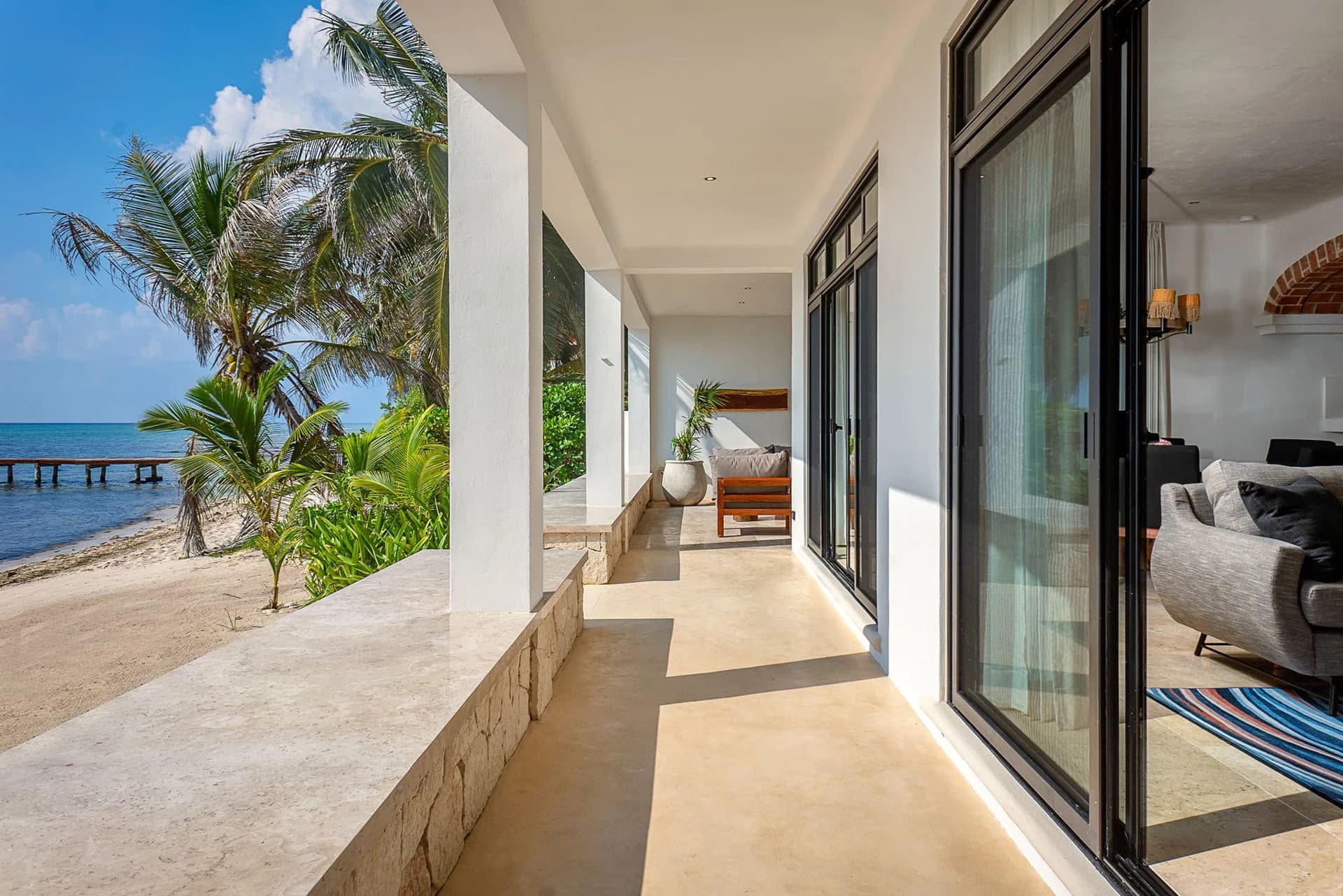 Bahia Tankah 5 Bedroom Beachfront Villa - photo 15