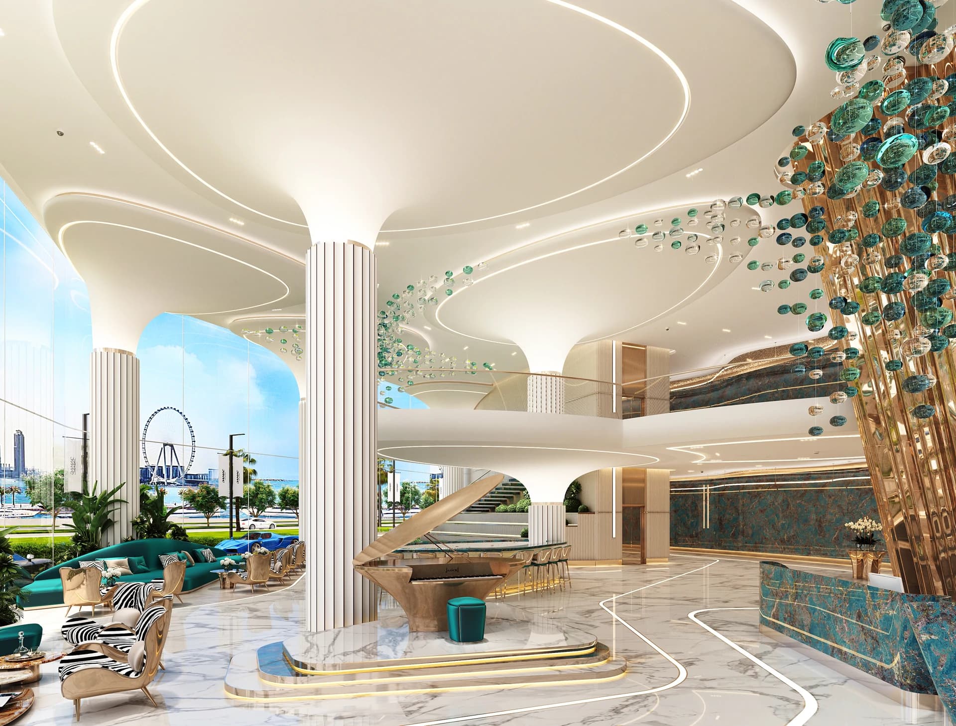 2 Bed Condo/Apartment - DAMAC Bay by Cavalli | Floor 37 - photo 16