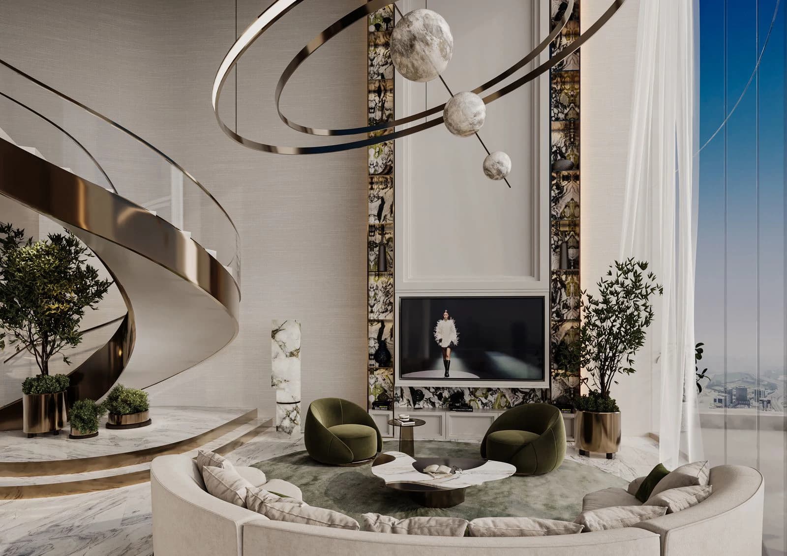 2 Bed Condo/Apartment - Canal Crown by de Grisogono | Super Luxury | Floor 3