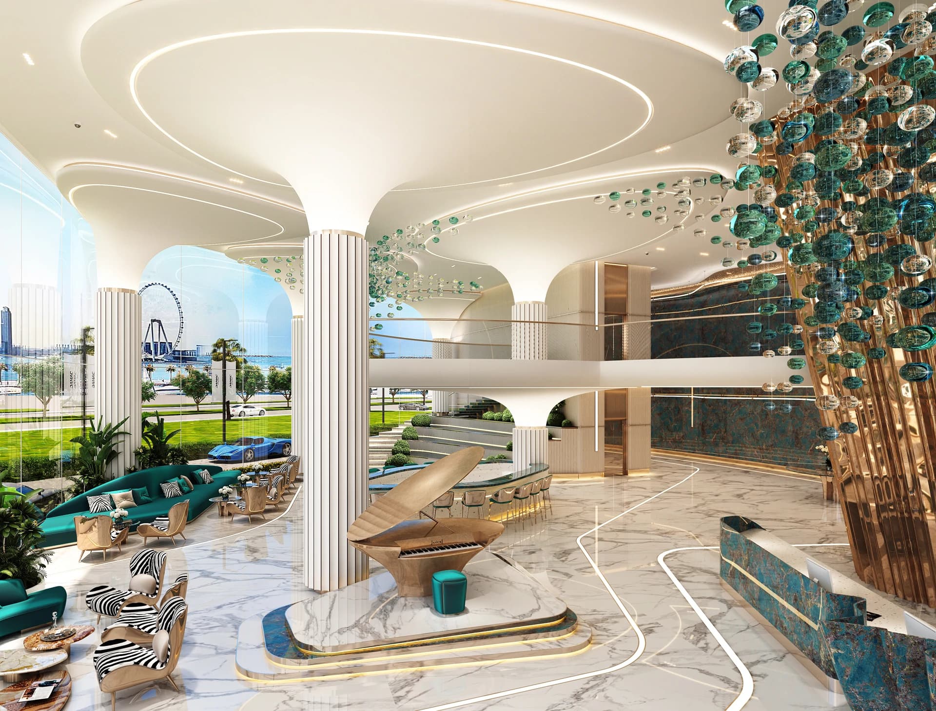 2 Bed Condo/Apartment - DAMAC Bay by Cavalli | Floor 37 - photo 17