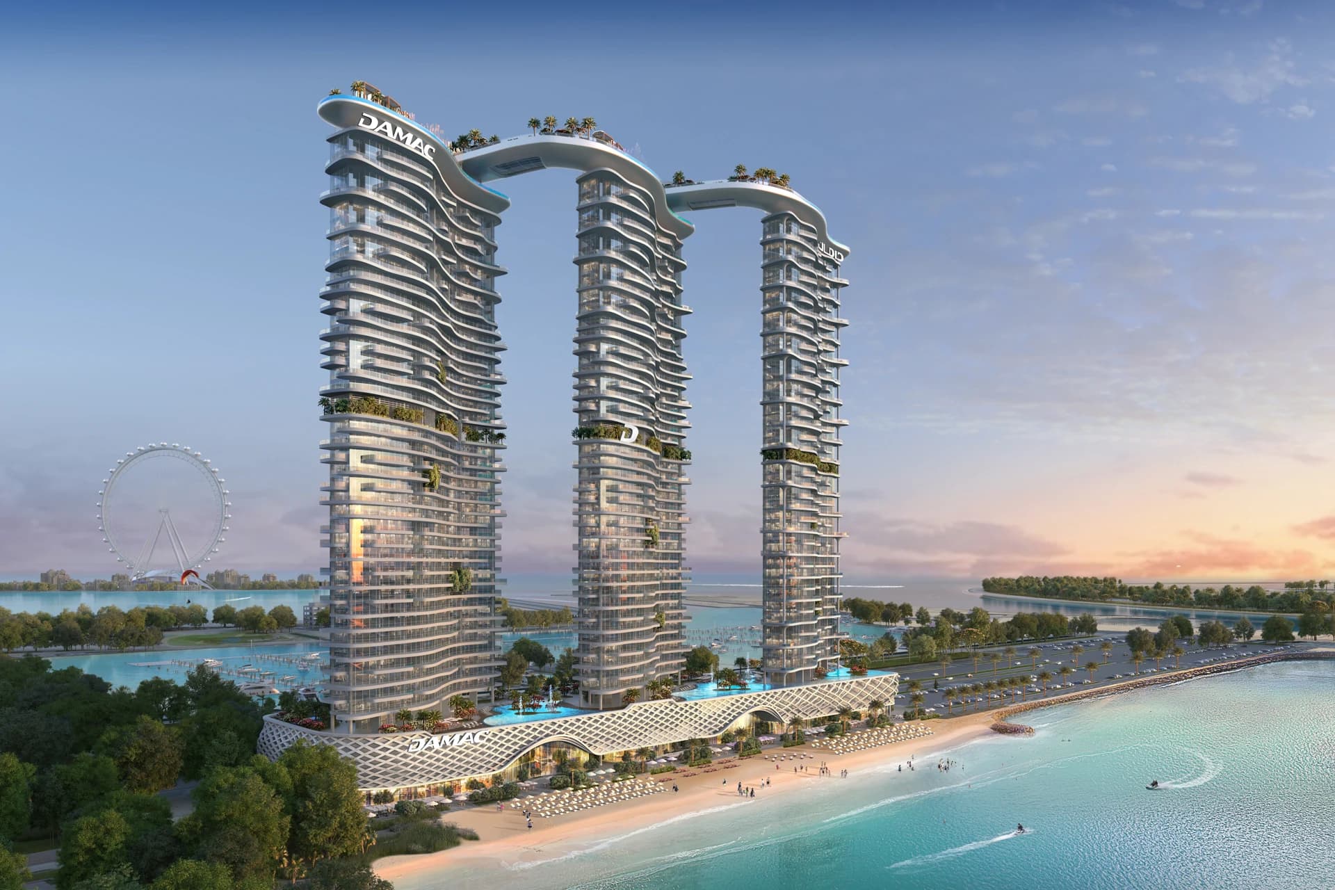 2 Bed Condo/Apartment - DAMAC Bay by Cavalli | Floor 37 - photo 5