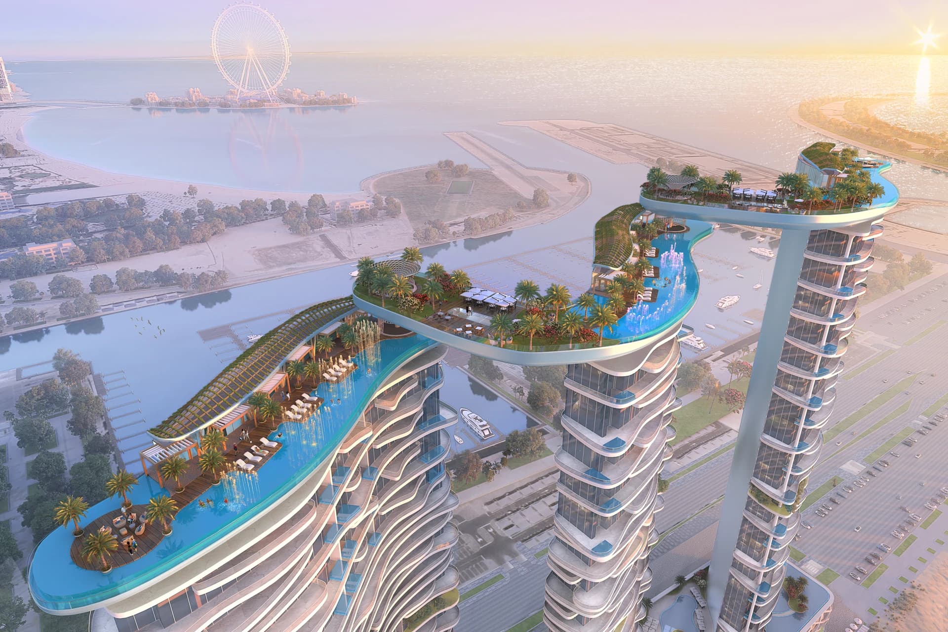 2 Bed Condo/Apartment - DAMAC Bay by Cavalli | Floor 37 - photo 3