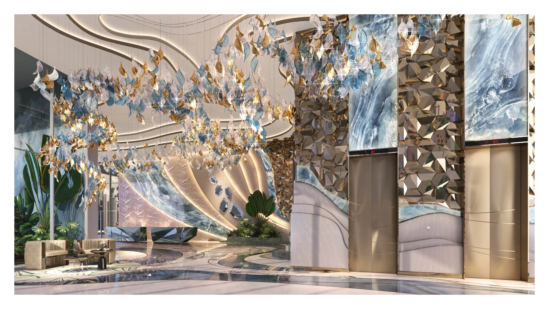 4 Bed Condo/Apartment - Chic Tower by DAMAC | Floor 34 - photo 19