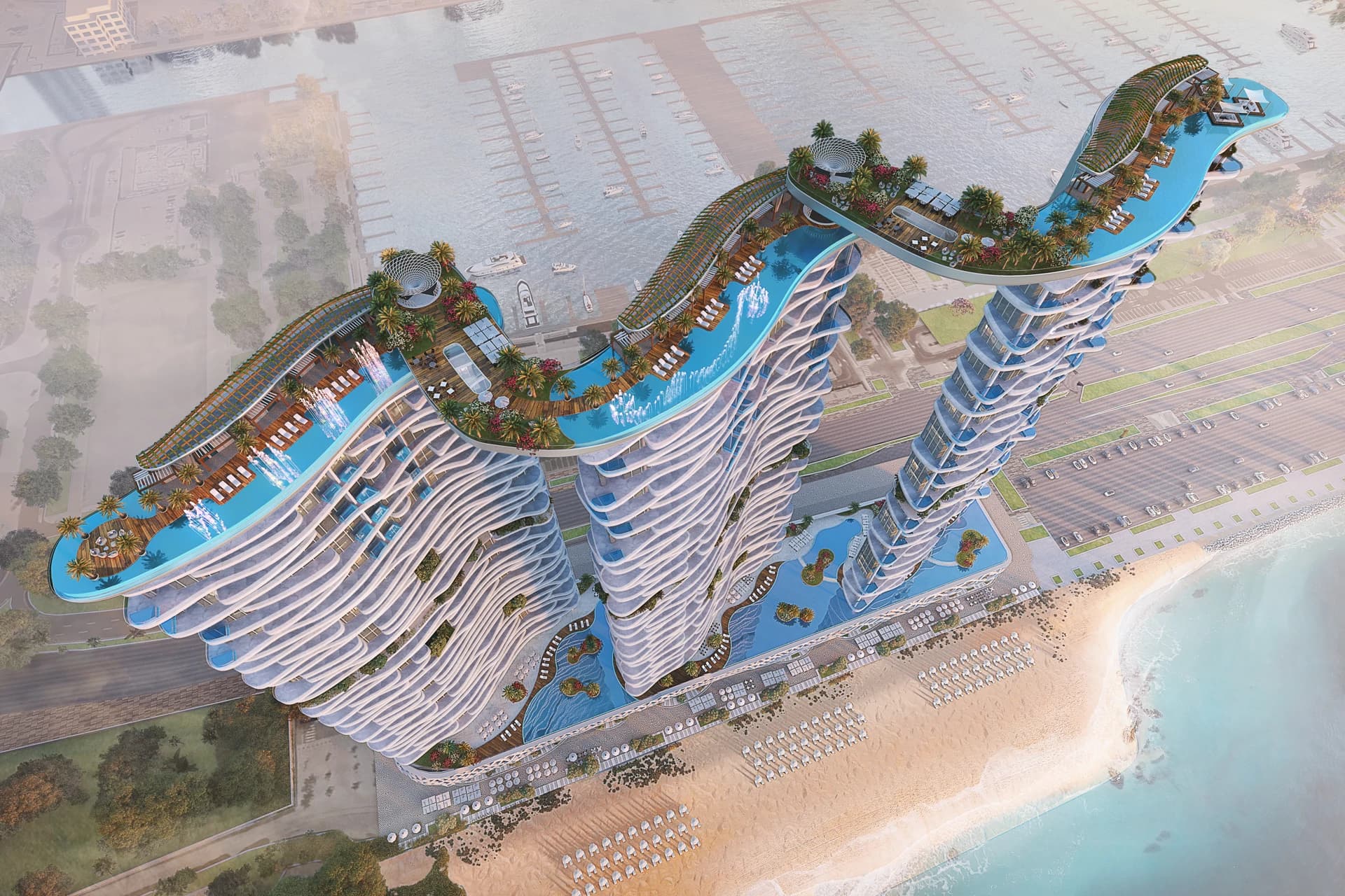 1 Bed Condo/Apartment - DAMAC Bay by Cavalli | Floor 5