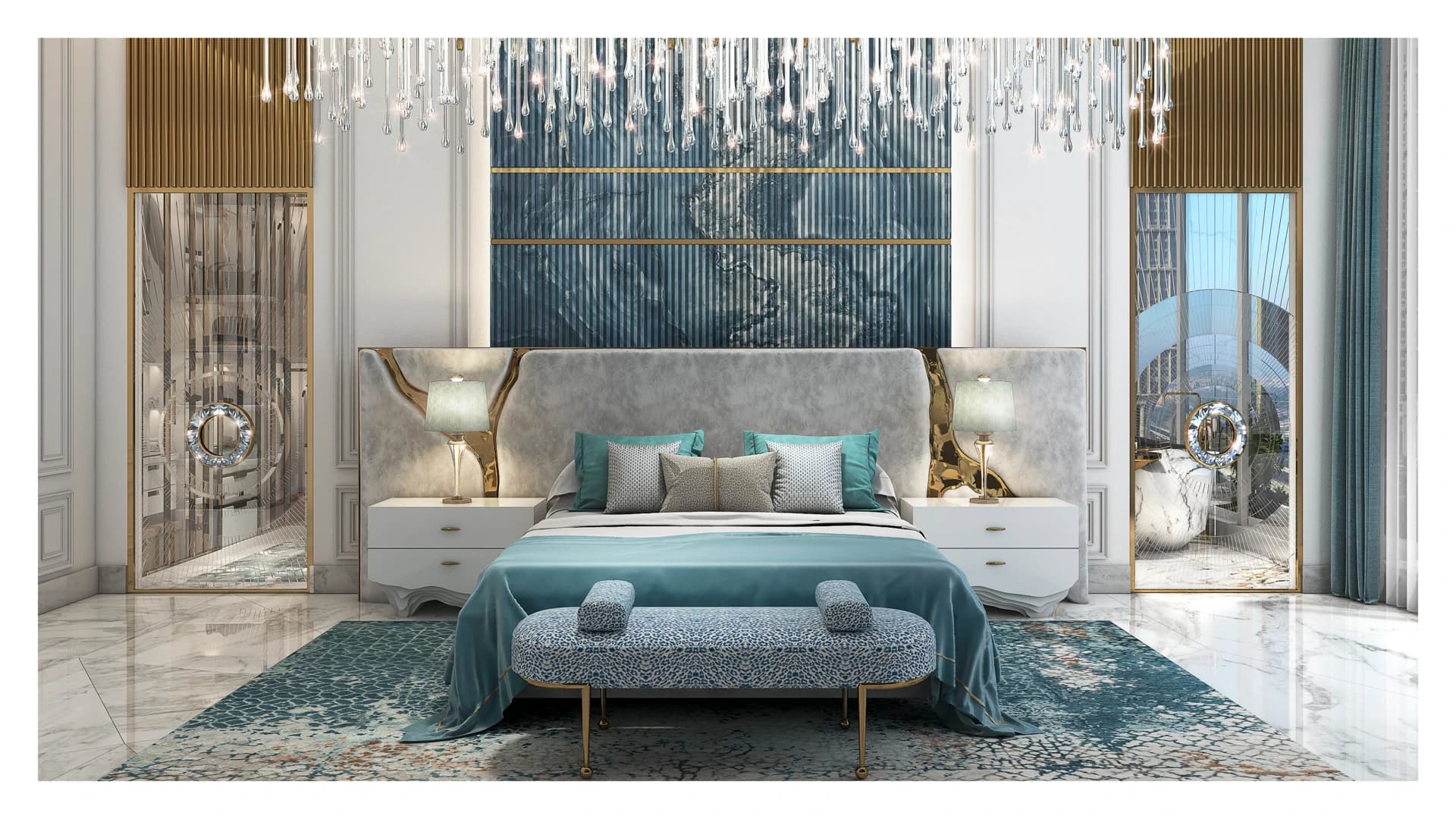 4 Bed Condo/Apartment - Chic Tower by DAMAC | Floor 34 - photo 4