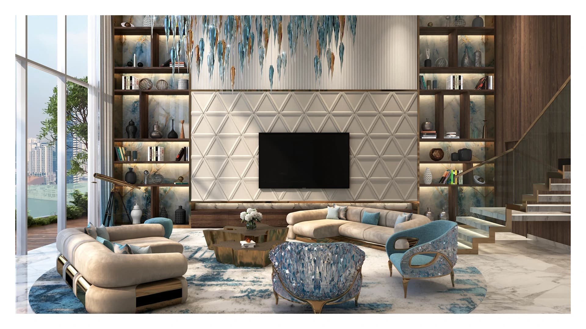4 Bed Condo/Apartment - Chic Tower by DAMAC | Floor 34