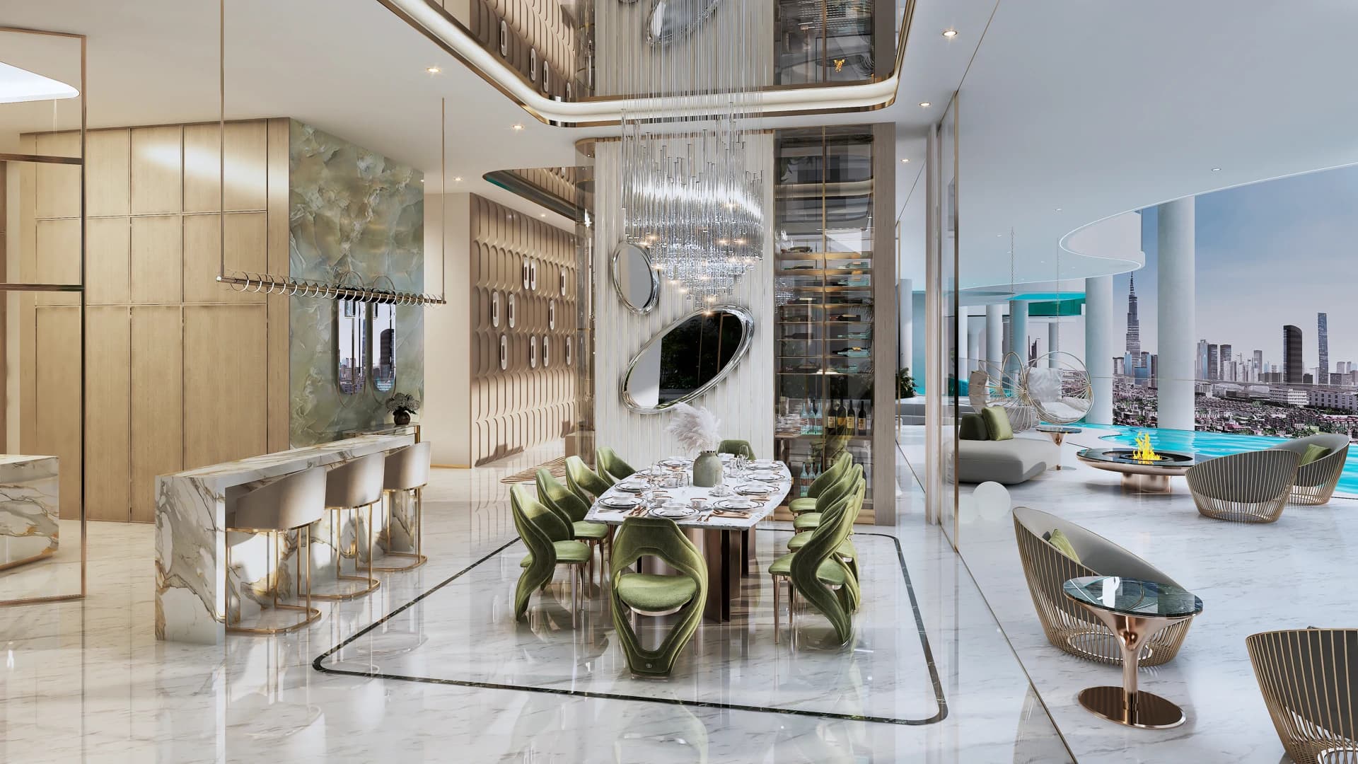 Cavalli Tower 3 Bedroom Apartment - photo 4