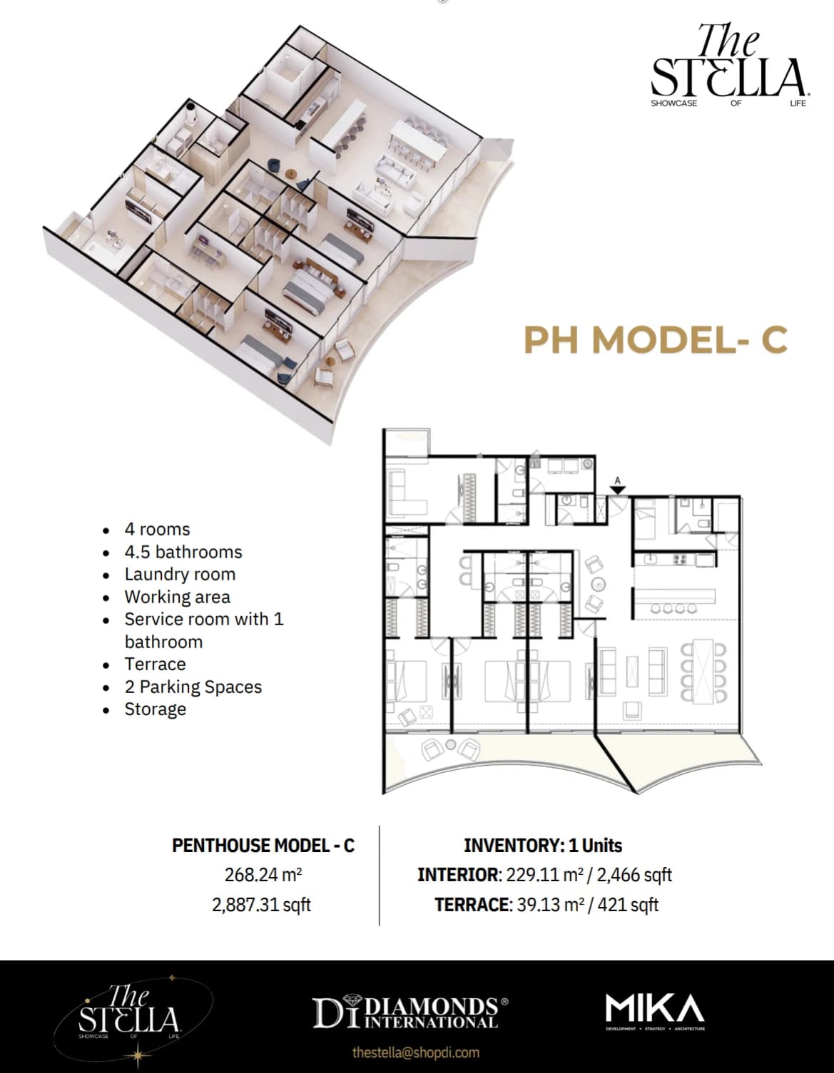 Model PH-C Ocean View Penthouse - photo 7