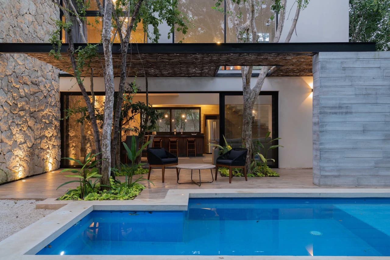 Villa 2 | Beautiful 4 Bedroom with Large Pool in 12 O’Clock Tulum - photo 1