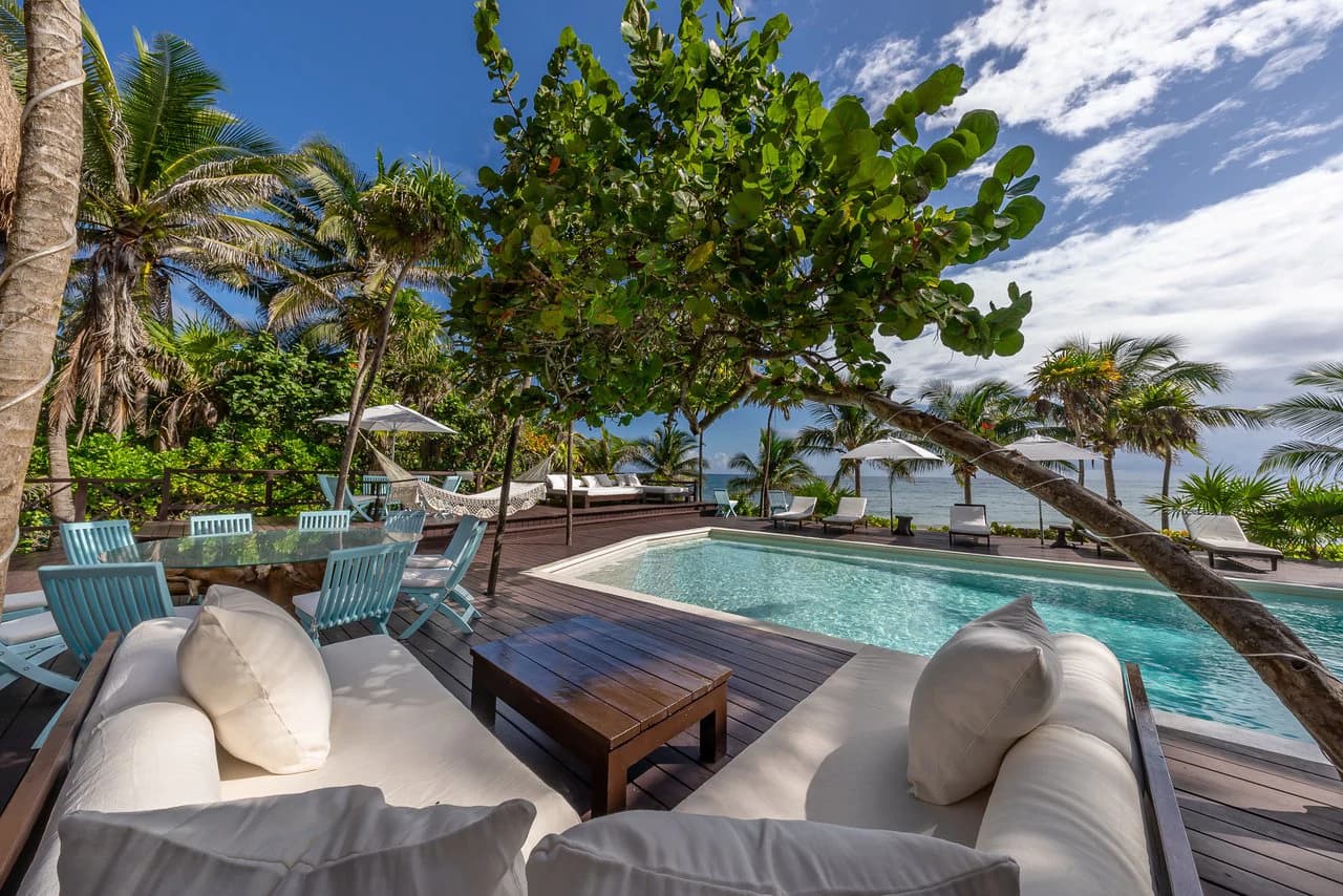 Casa Chic Tulum | Rare Beachfront Estate in Hotel Zone - photo 5