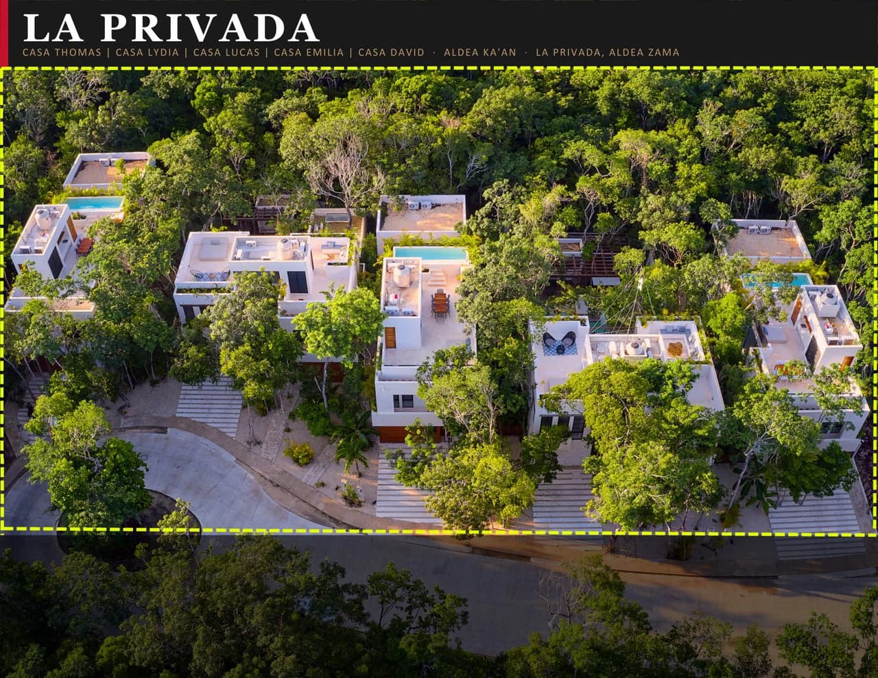 Aldea Ka’an Portfolio – 5 Luxury Villas in La Privada, Aldea Zama - photo 1