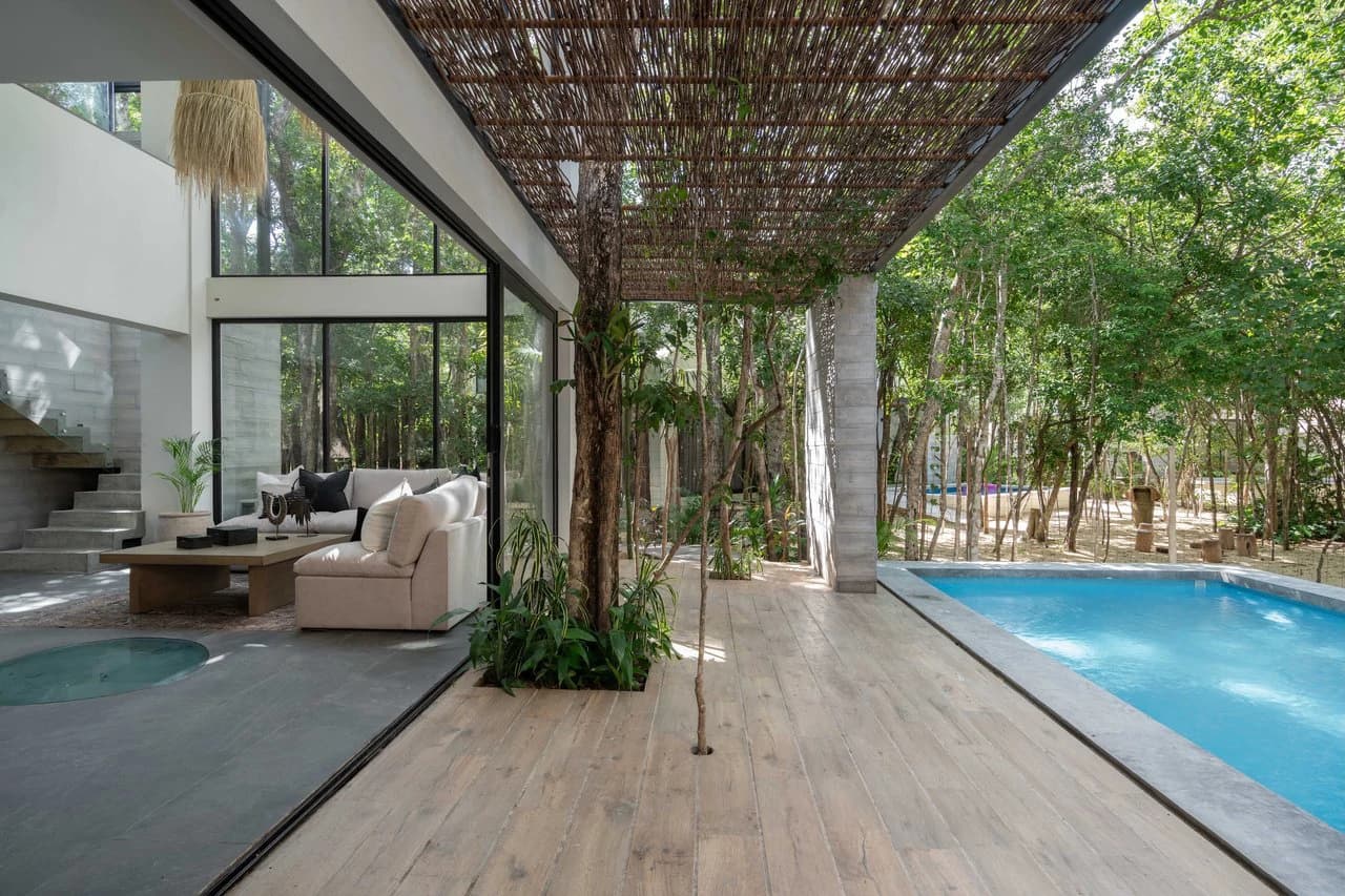 Villa 7 | Beautiful 5 Bedroom with Large Pool in 12 O’Clock Tulum - photo 8