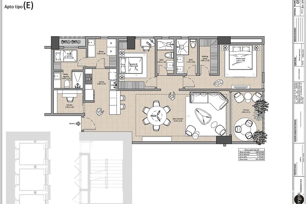 3 Bedroom Condo in Santa Maria - photo 15