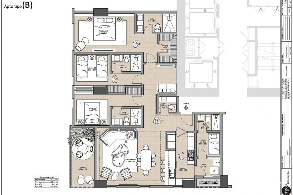 3 Bedroom Condo in Santa Maria - photo 18