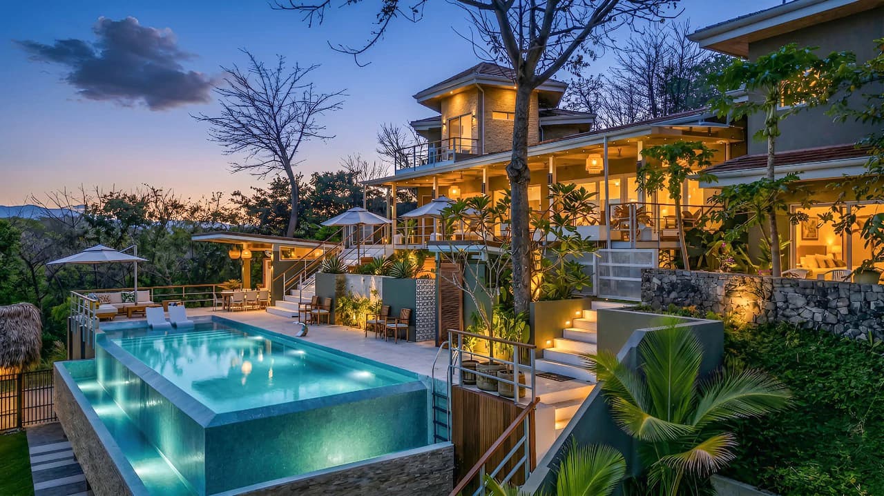 Casa Pochote: Artisan Luxury Villa Near Tamarindo | Pool, Jacuzzi & Langosta Beach Club Membership Included