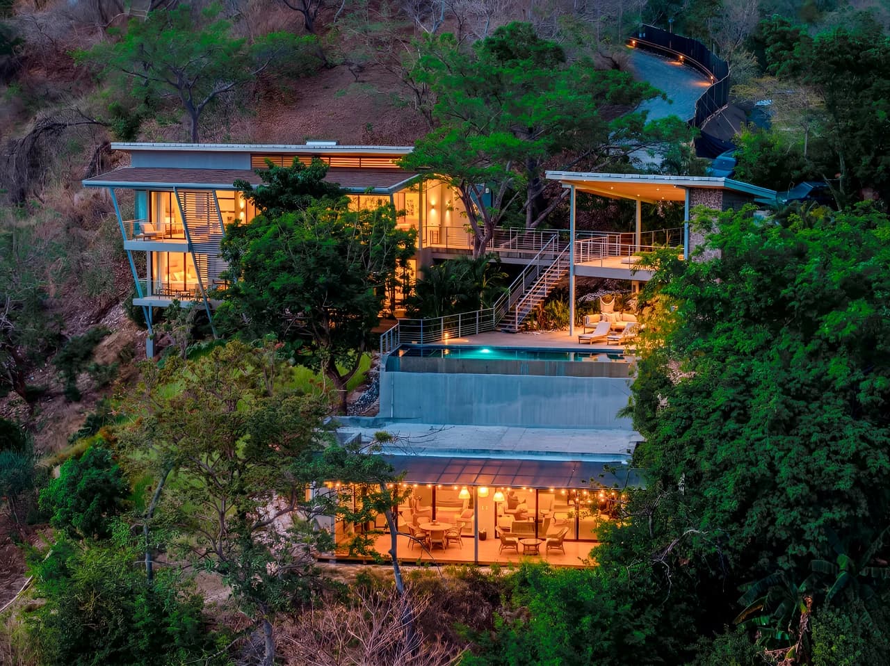 Casa Bosque y Mar: Luxury Ocean & Jungle Retreat in Las Ventanas, Playa Grande