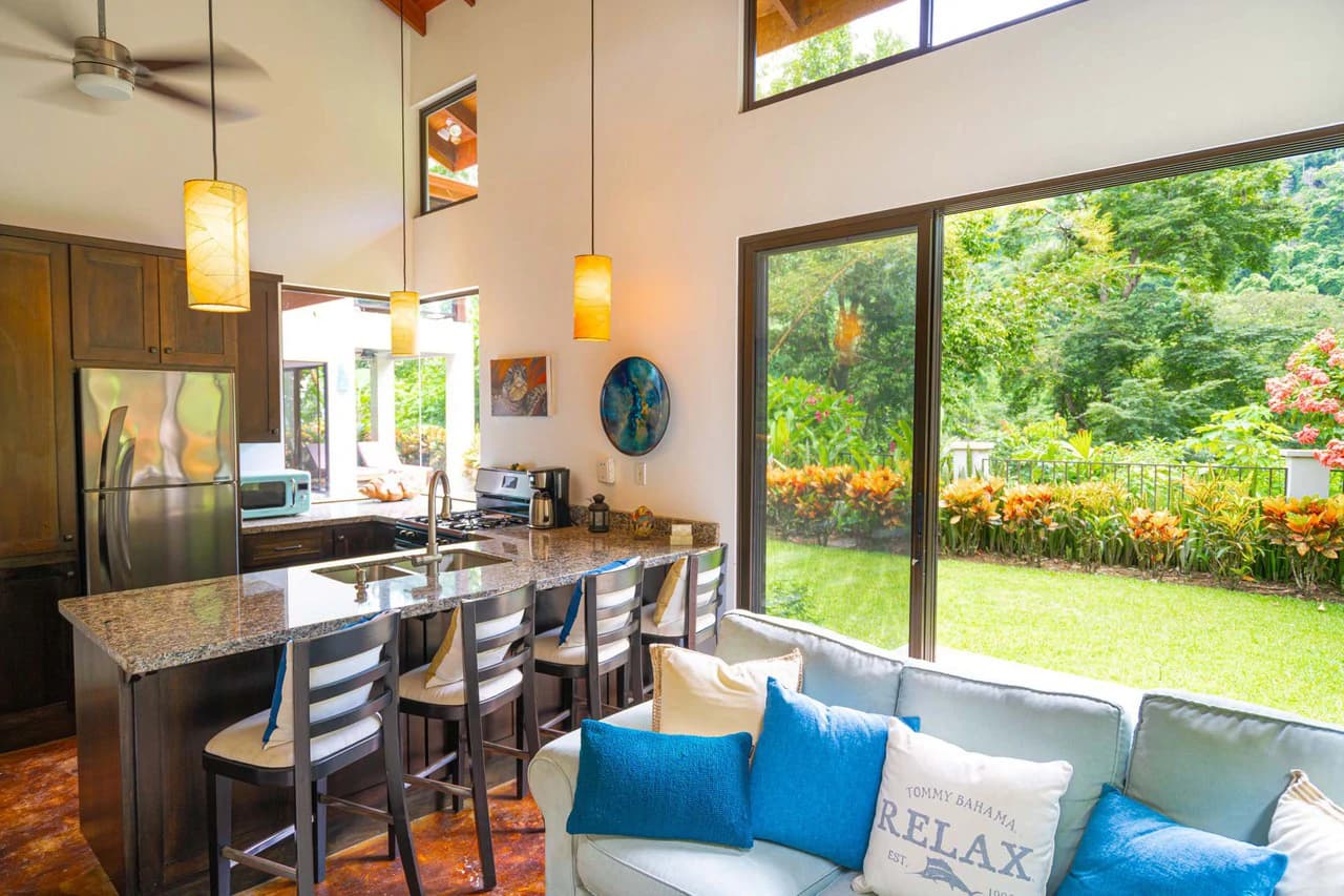 Luxury Waterfall-View Home with Guest House near Dominical, Costa Rica: Mountain House For Sale in Dominical - photo 8
