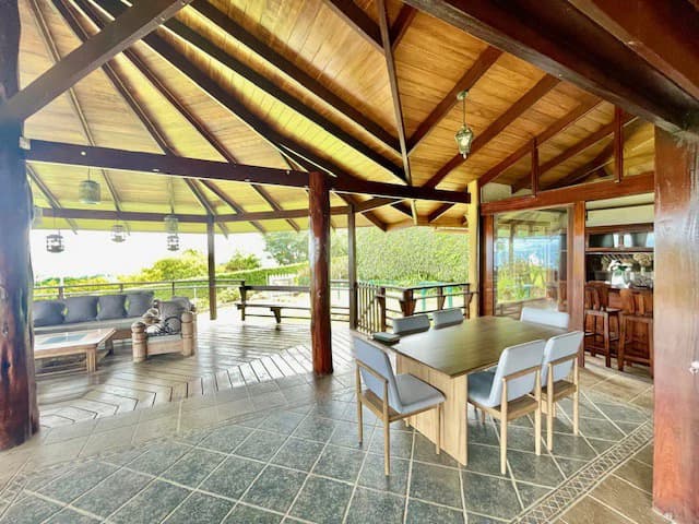 Colonial-Contemporary House with Retractable Star Roof, Guest House, and Panoramic Views - photo 22