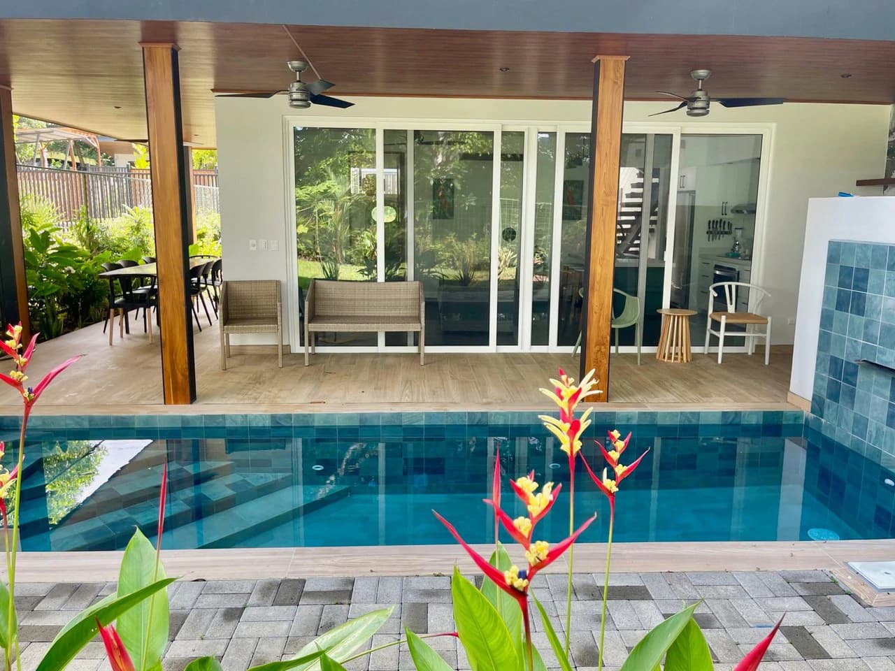 0.17 ACRES – 3 Bedrooms, Brand New Luxury Home in Uvita, Minutes From Beaches and Services, Wooded Lot, Year Round Stream, Private And Fully Furnished, Ready to Move!!! - photo 8