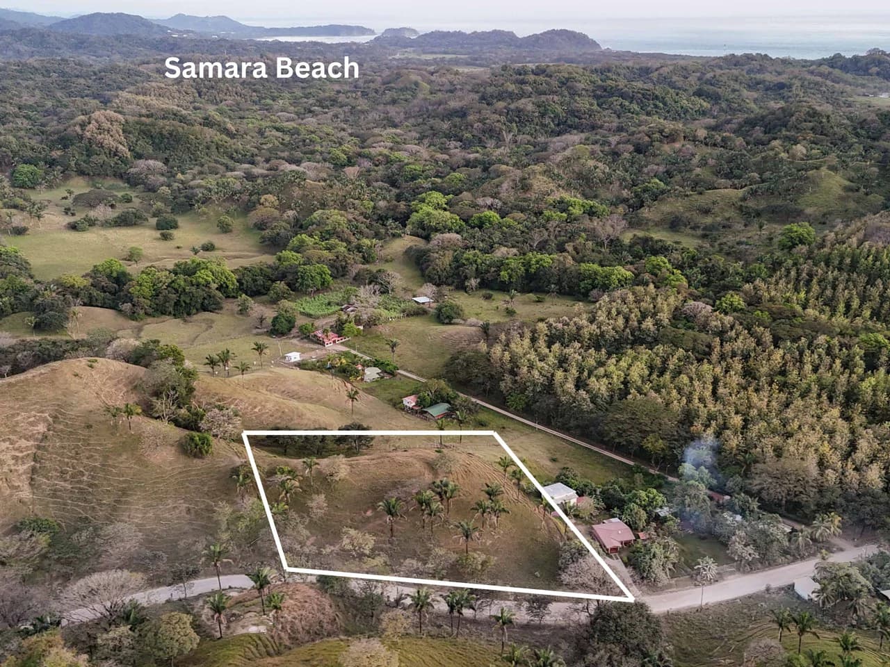 Lote Las Palmas - 1 Hectare lot a short distance to 3 beaches: Countryside Home Construction Site For Sale in Playa Samara - photo 7