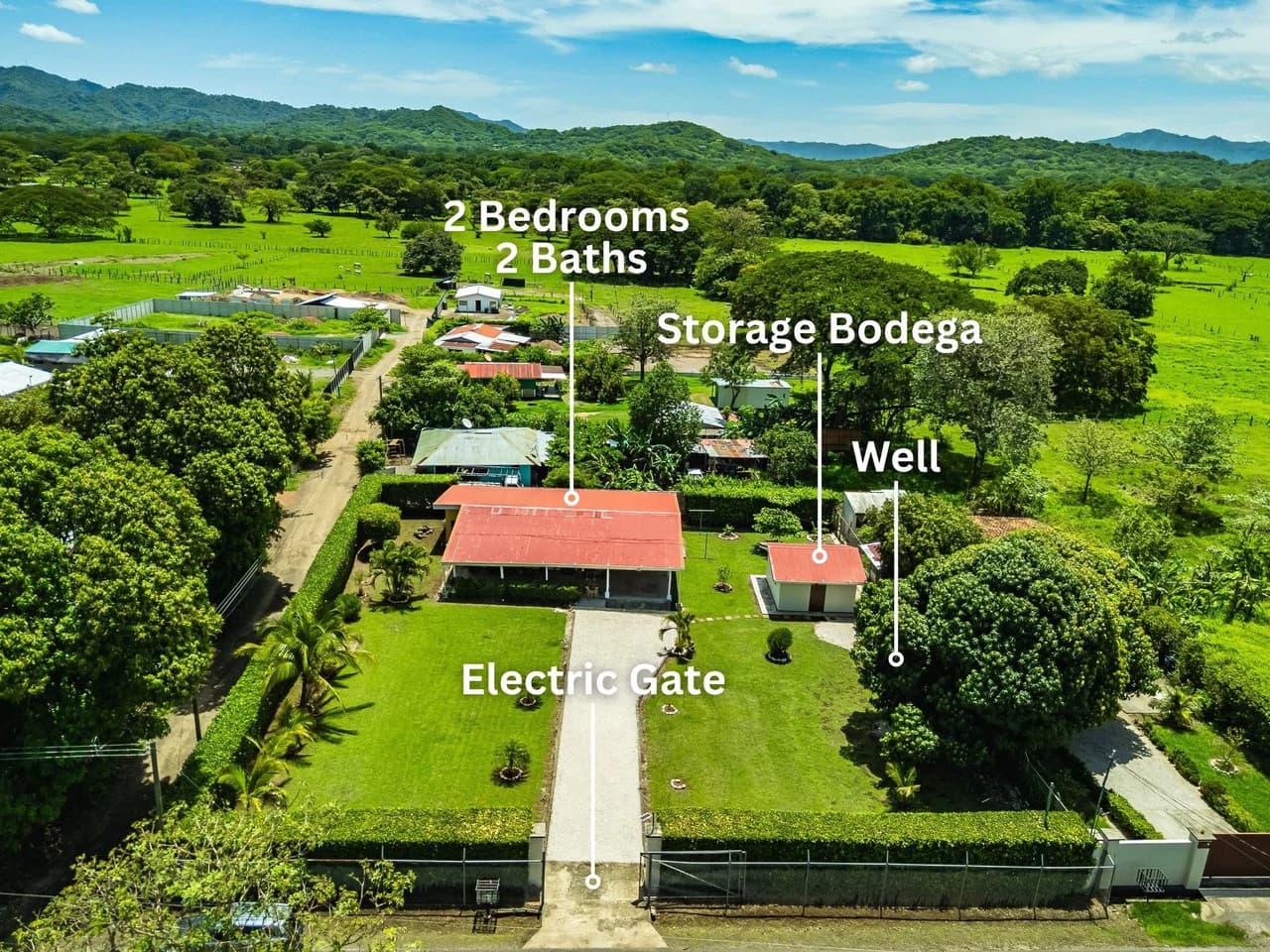 Casa Campo: Quiet Countryside Home Near Beaches - photo 3