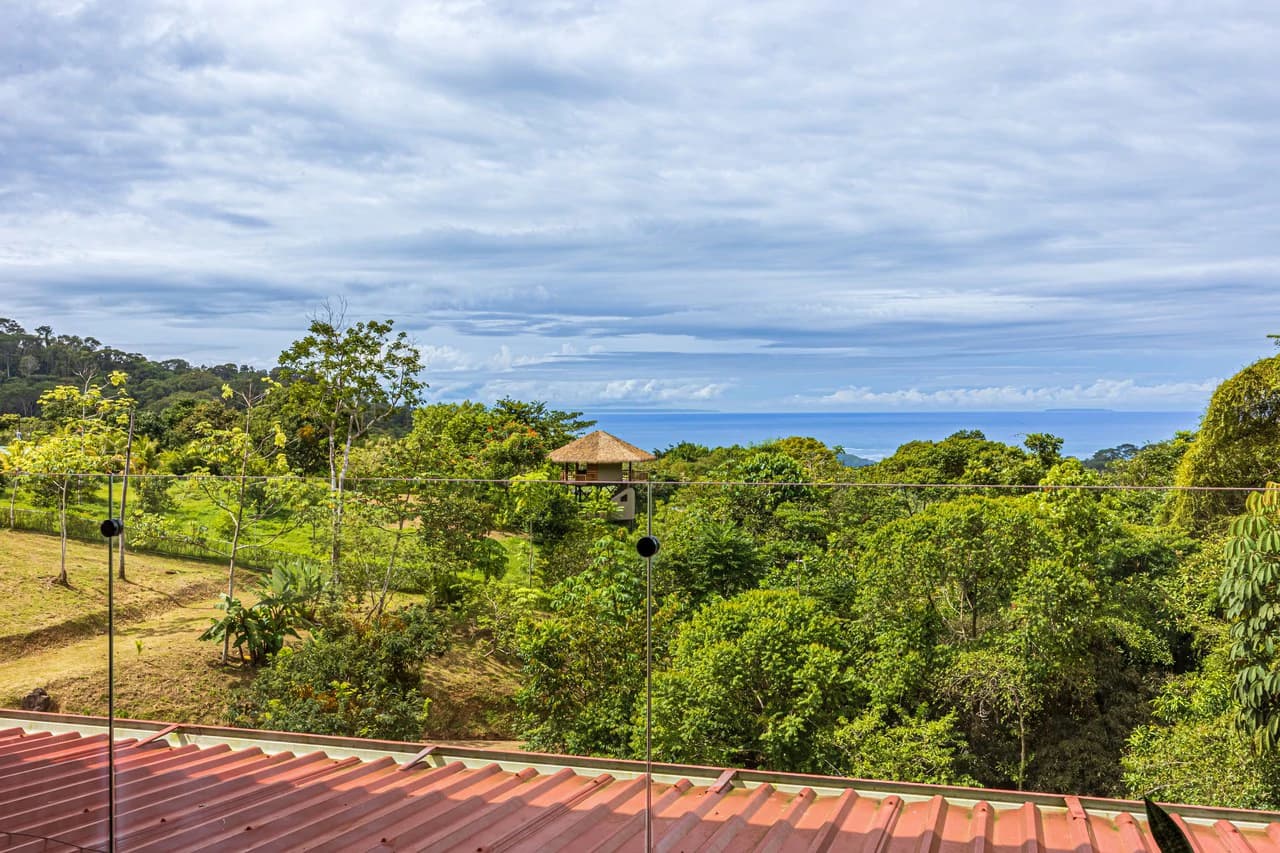 Ocean View Home with Cano Island And Whale Tail Views | San Josecito: Mountain House For Sale in Ojochal - photo 16
