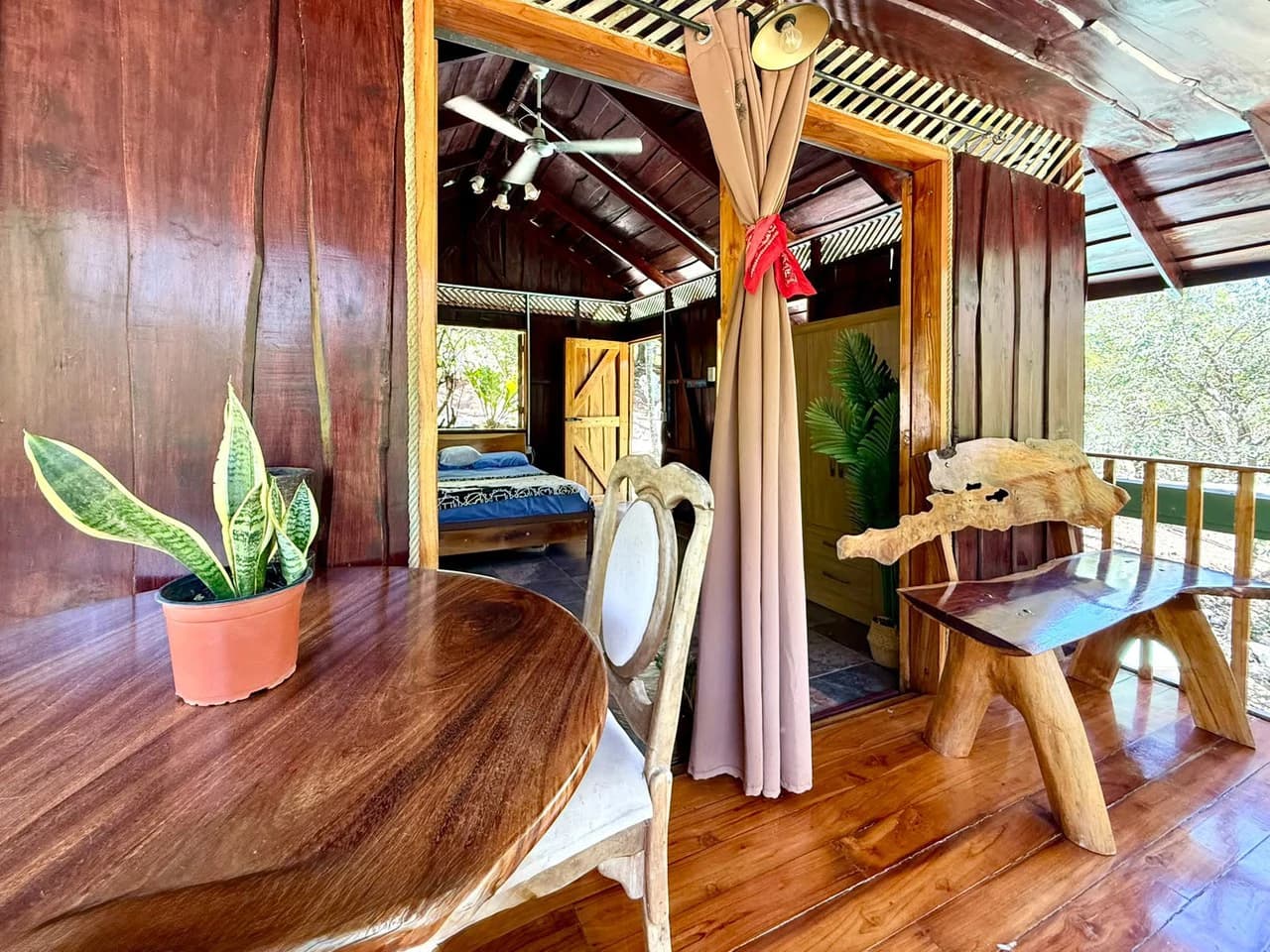 Cobano Jungle Lodge: Santa Fe de Cobano, Costa Rica Tropical Home with Guest House, Airbnb Potential & Jungle Privacy ONLY $249,000 USD! - photo 29