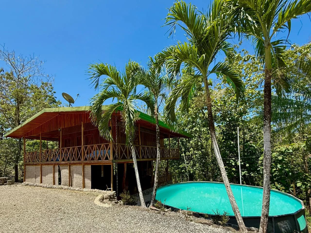 Cobano Jungle Lodge: Santa Fe de Cobano, Costa Rica Tropical Home with Guest House, Airbnb Potential & Jungle Privacy ONLY $249,000 USD!