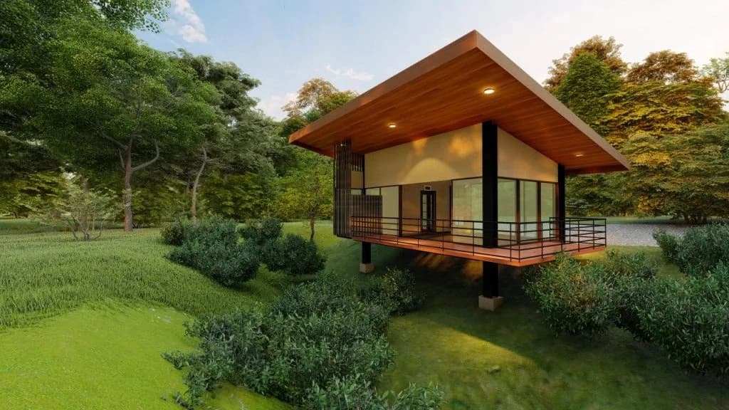 Aron: Introducing The Aron a stunning residence featuring panoramic glass walls that frame breathtaking views of the ocean and the natural beauty of Costa Rica. This 3-bedroom, 3-bathroom home boasts - photo 9