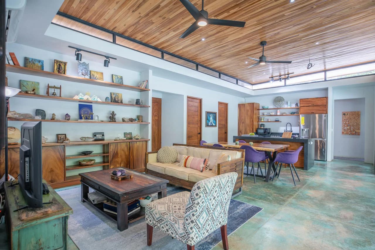 Villa Shanti - Exclusive and Modern Tropical Estate Minutes from Samara Beach: Mountain House For Sale in Playa Samara