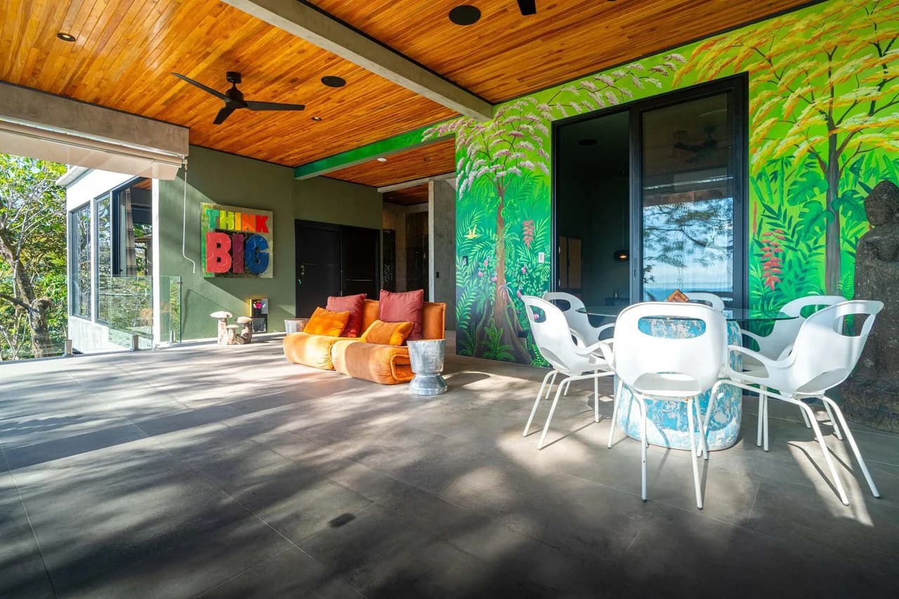 Casa Moon Diablo: Iconic Ocean View Luxury Estate with Infinity Pool, Rooftop Patio, Gym & Sauna in Manuel Antonio - photo 34