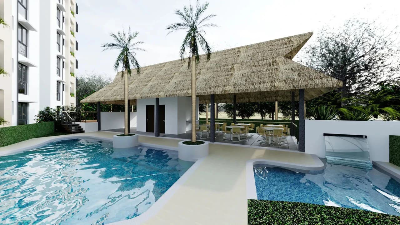 Torres del Mar 1-103: Apartment in TorTorre 1 with patio! 150 mts from the beach. Jaco Costa Rica - photo 3