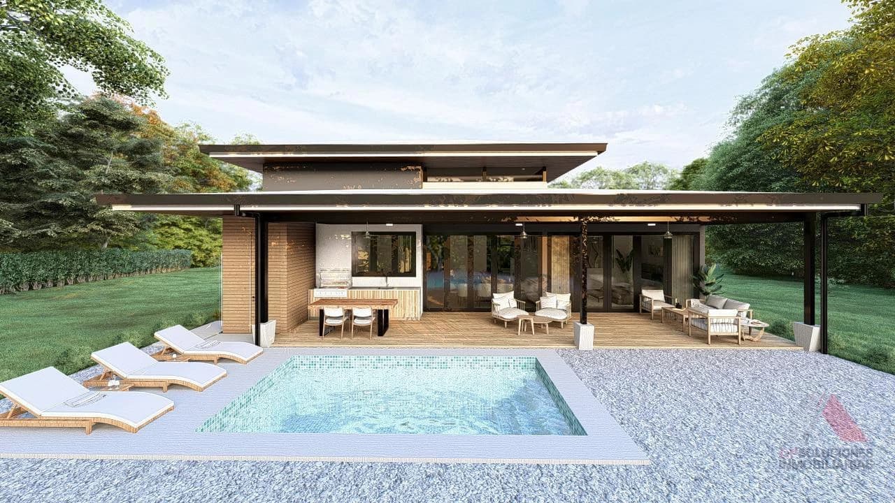 High End Pre Construction Home in the Heart of Uvita