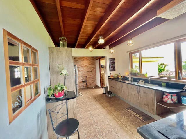 Colonial-Contemporary House with Retractable Star Roof, Guest House, and Panoramic Views - photo 13