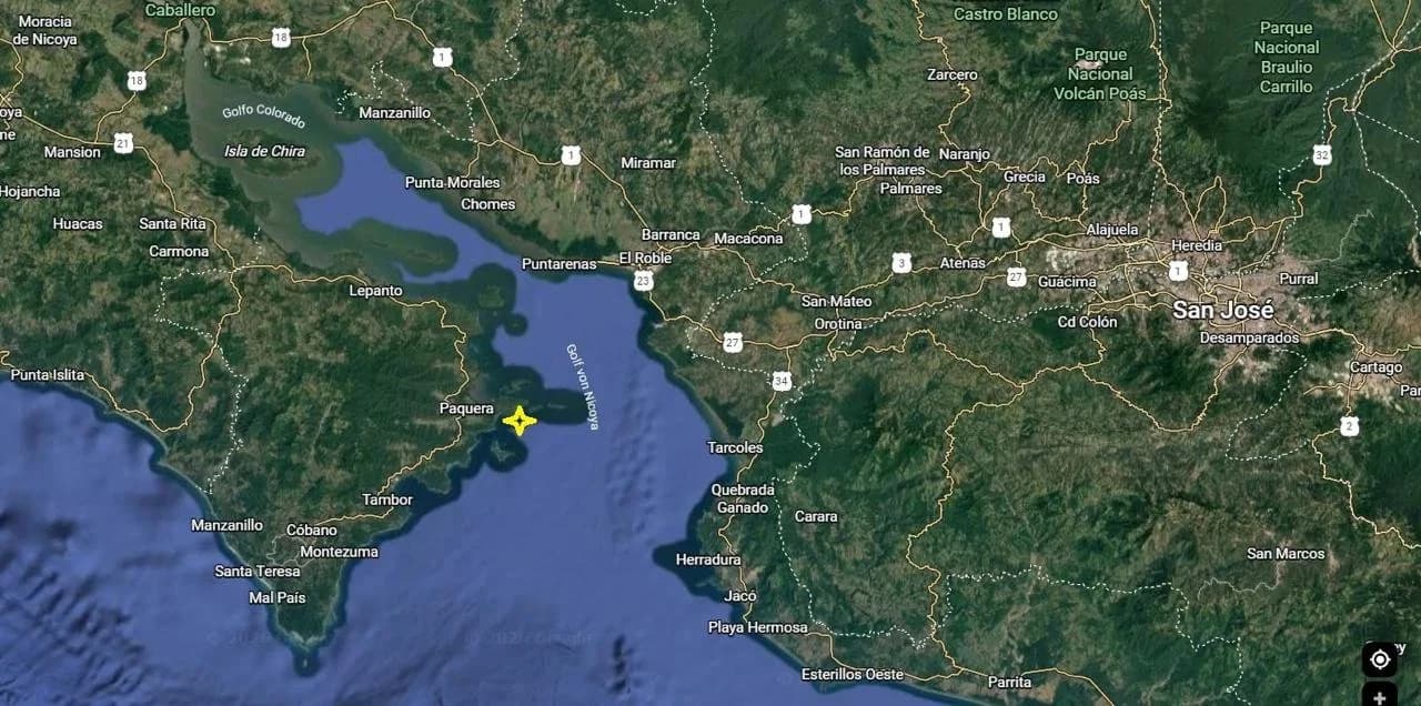 $250,000 USD EXCEPTIONAL 5,608 m² (1.39-acre) property: 1.39-Acre Ocean View Property, Near Paquera & Isla Tortuga - photo 2