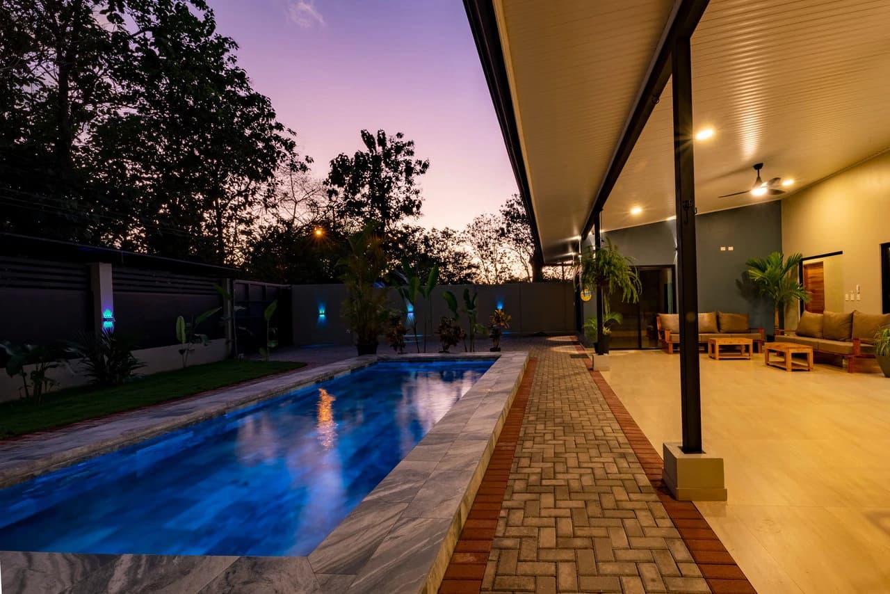 Modern Coastal Luxury: New 3-Bedroom Home Steps from South Pacific Beach: Near the Coast House For Sale in Uvita - photo 54