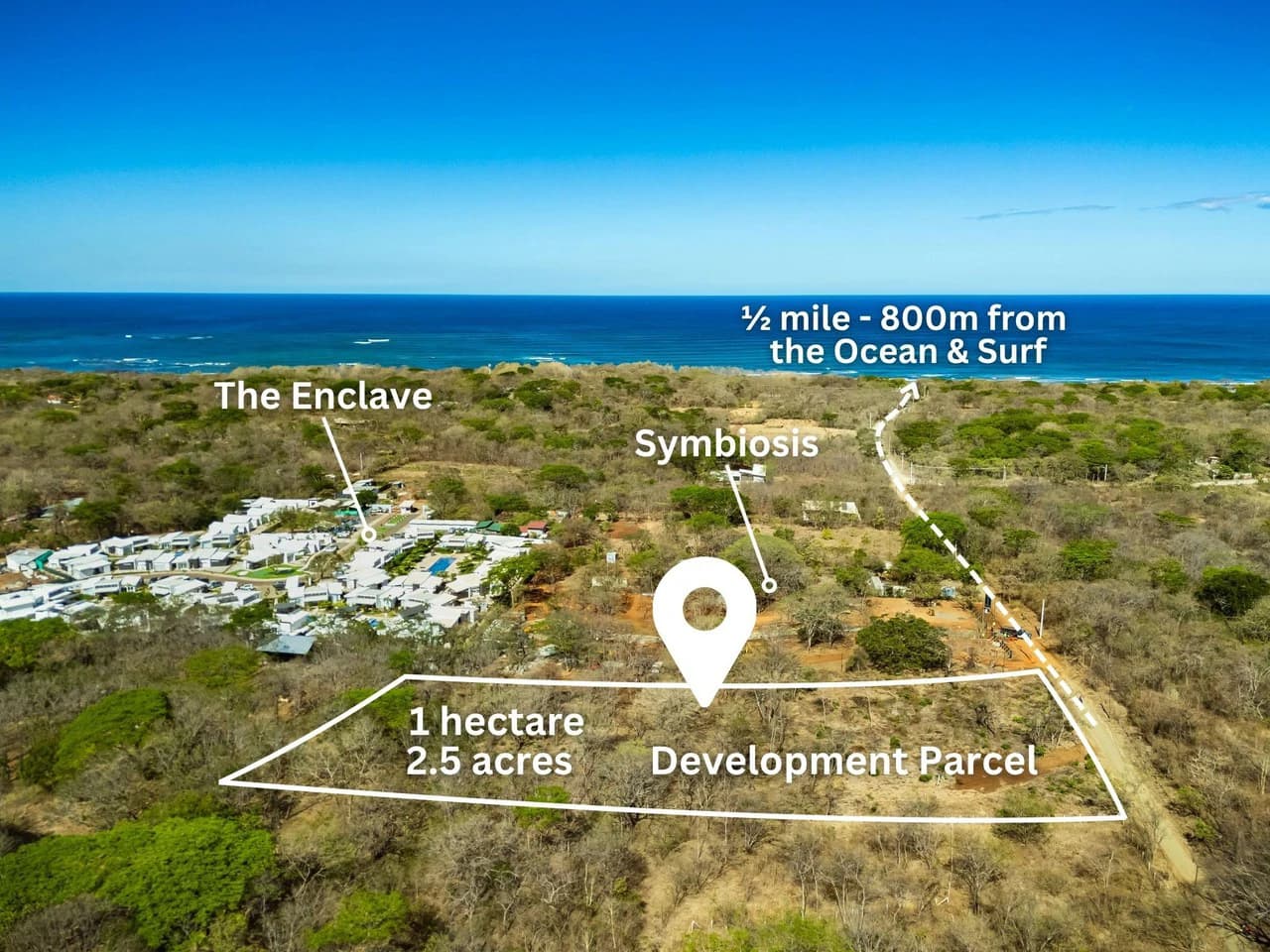 1Ha Avellanas: Boutique Development Opportunity Steps from the Sand