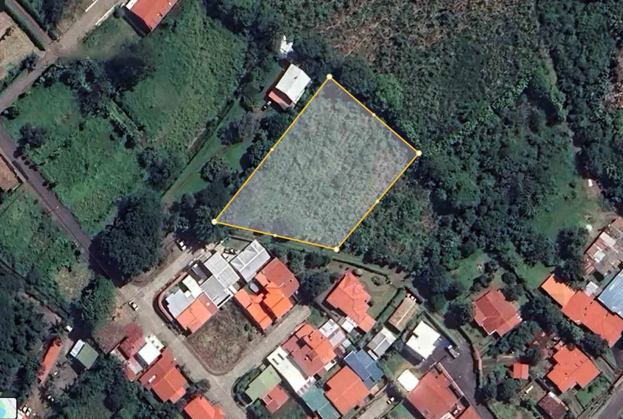 Lot For Sale In Los Angeles, Greece Costa Rica – Plan