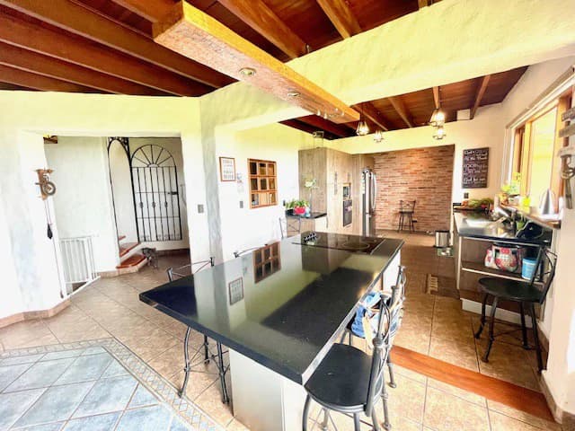 Colonial-Contemporary House with Retractable Star Roof, Guest House, and Panoramic Views - photo 12