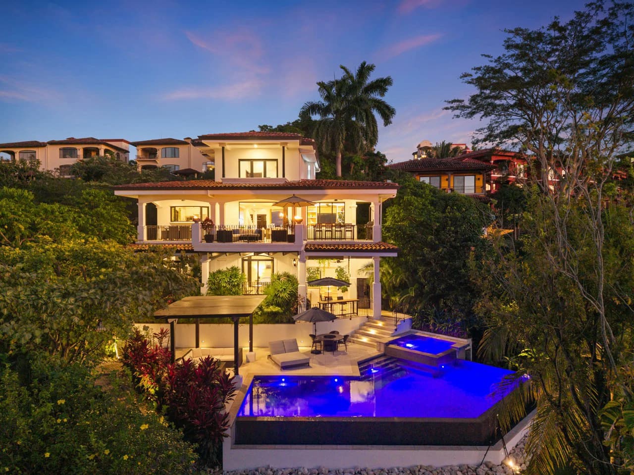 Villa Melina: Reserva Conchal Stunning Ocean and Golf course views